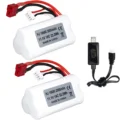 2Pcs with USB cable
