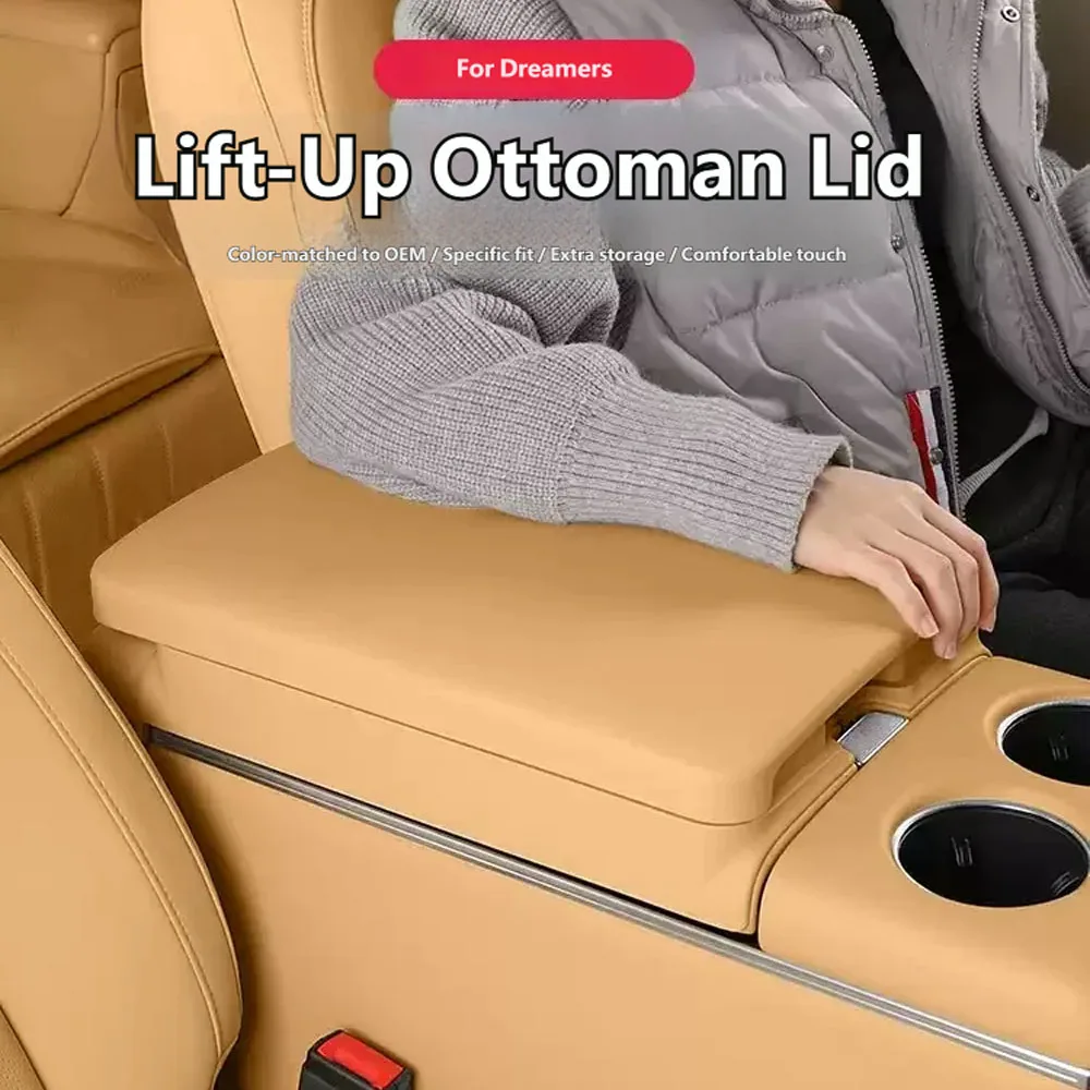 For VOYAH Dreamer 2025-2027 Car interior decoration accessories, armrest box, privacy storage, height increasing pad