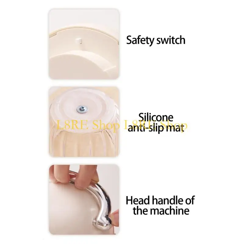 

L8RE Quick Electric Processor For Chopping Garlic Grinding And Vegetables