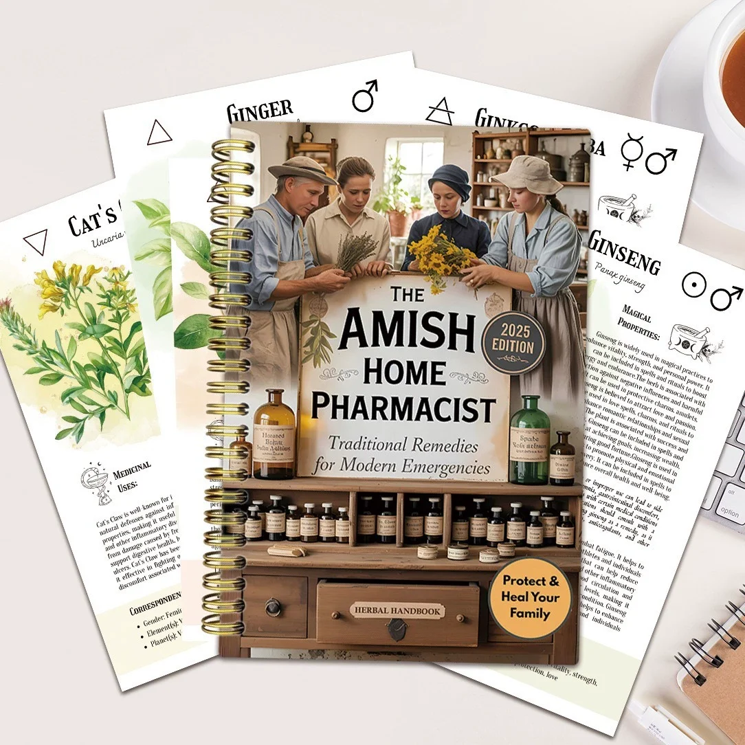 The Amish Home Pharmacist Tradtional Remedies For Modern Emergencies Herbal Handbook