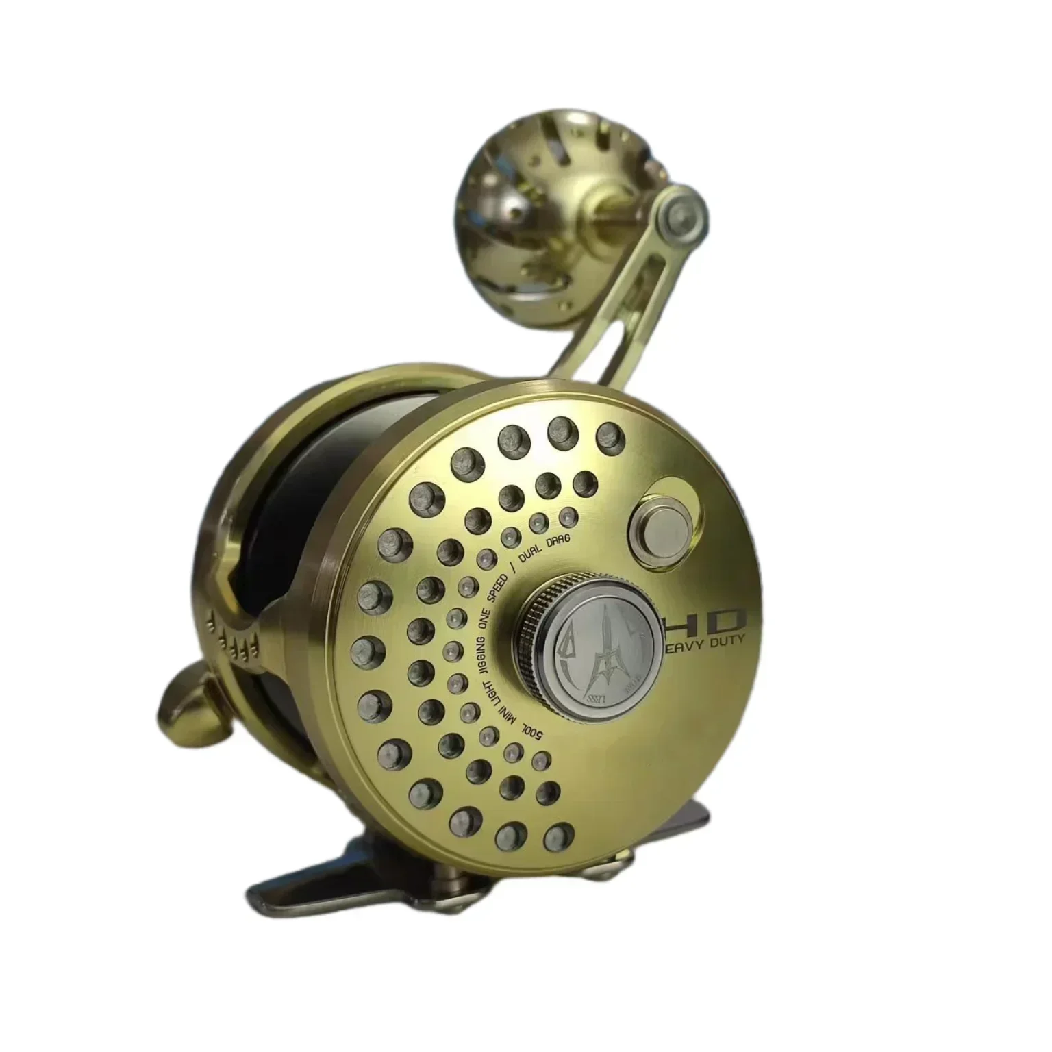 Metal Lightweight Slow Jigging Reels 9+2BB 6.0:1 Saltwater Sea Baitcasting Jigging Fishing Reels