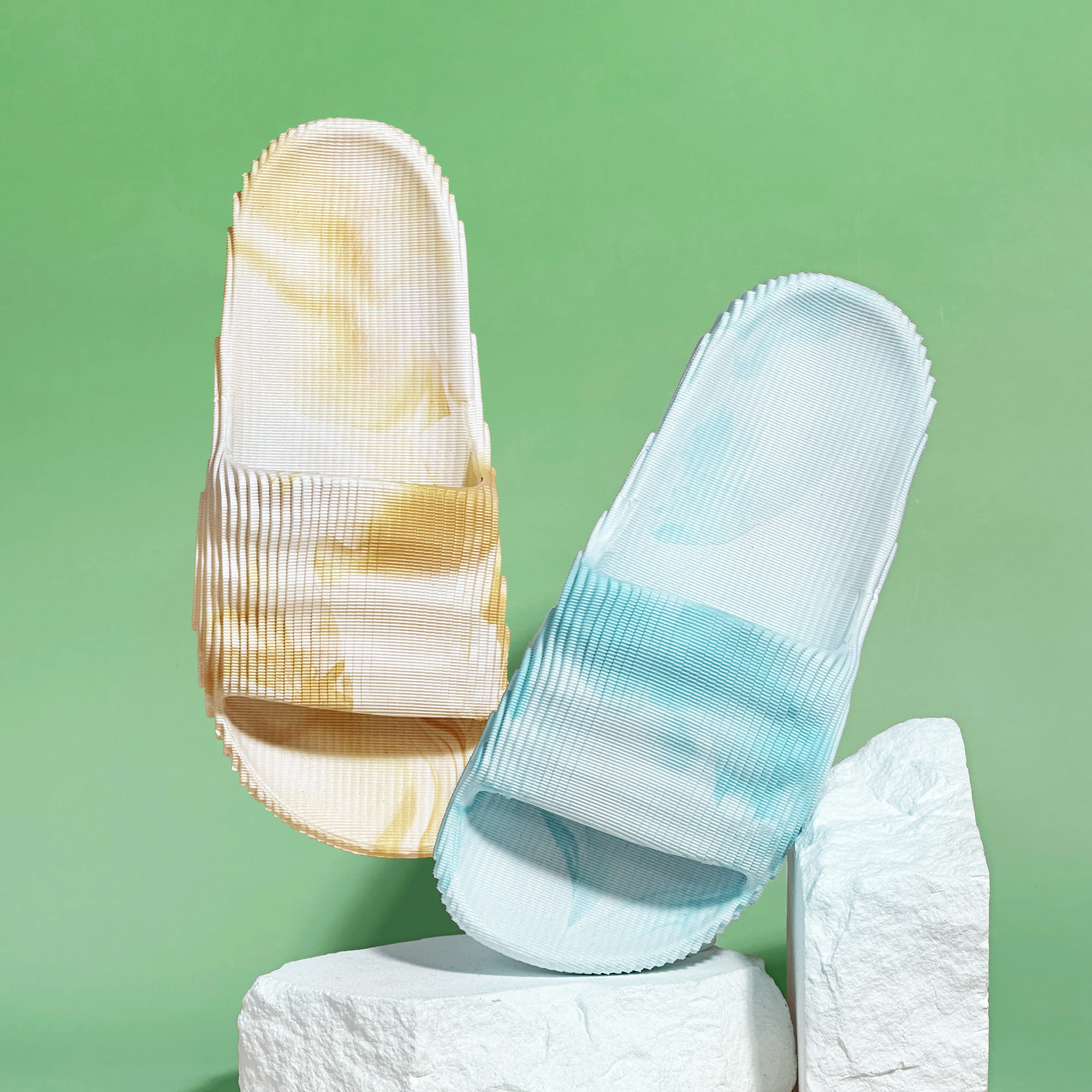 

Slippers Summer Indoor Bathroom Anti-Slip Soft Sole Home Sildes PVC Fashion Trend Sandals Boy Girl's Pixels Shoes