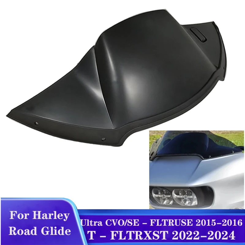 

Motorcycle Front Inner Fairing Air Duct Black For Harley Touring Road Glide Limited Special Ultra FLTRXSE FLTRUSE 2015-2024
