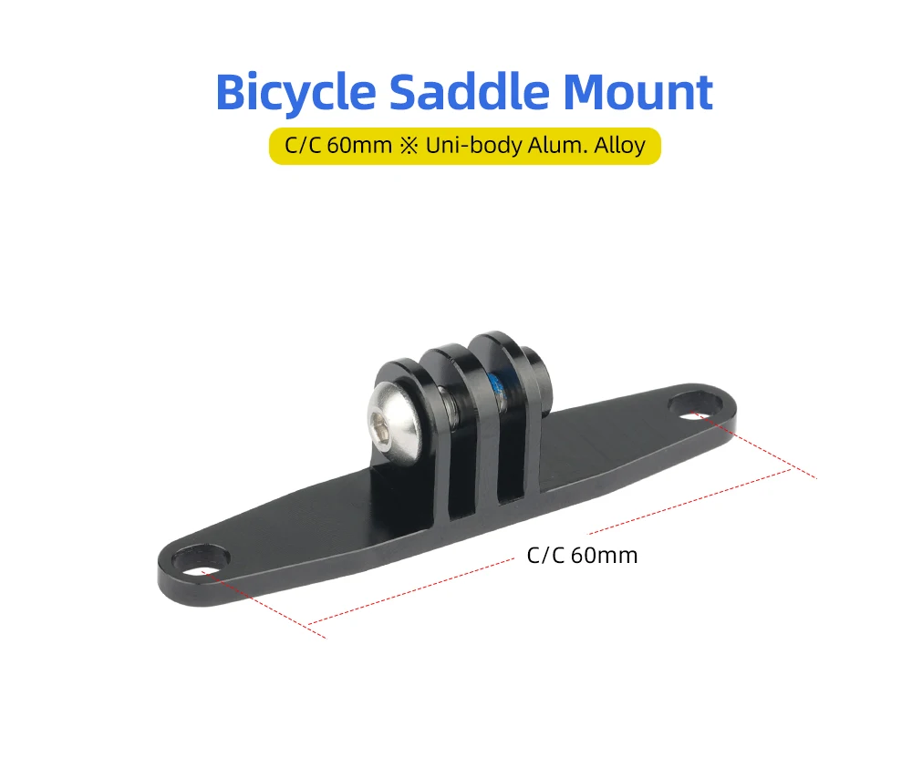Deemount Fahrradsattel-Schienen-Rücklichthalterung für Specialized SWAT, optional 4 Modelle für Magicshine Trek, passend für GoPro-Adapter, DIY-Teil – Detail 2