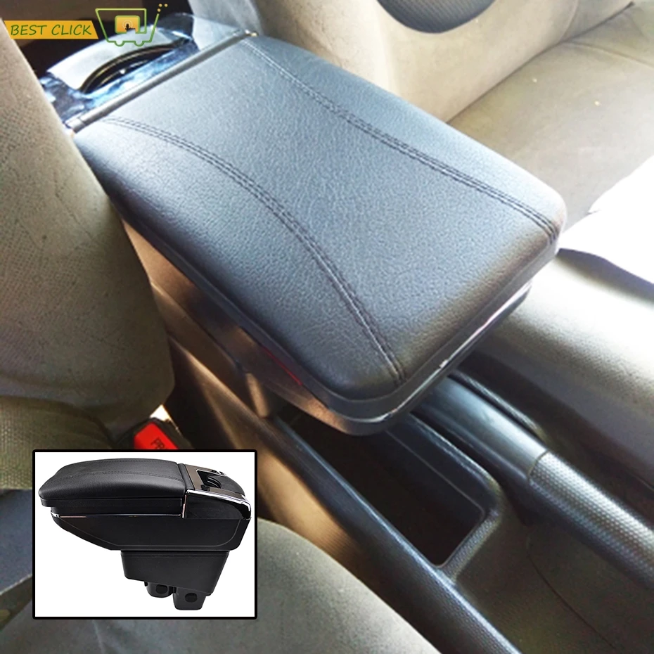 

Arm Rest Rotatable For Honda Fit Jazz 2002 2003 2004 2005 2006 2007 2008 Hatchback Center Centre Console Storage Box Armrest