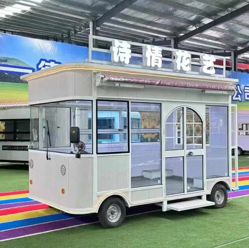 Custom Mobile Clothing Store Truck Fashion Boutique Trailer Pop Up Retail Display Trailer For Outdoor Business