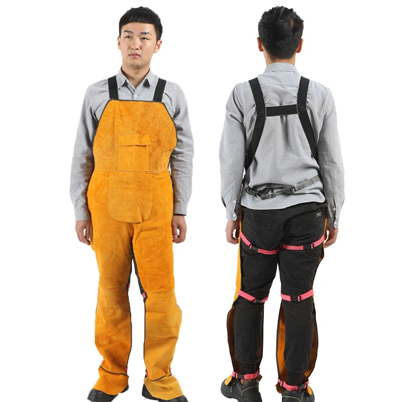 Free Shipping Electric Waterproof Welding Protective High Temperature Resistant Work Clothes Protect Apron