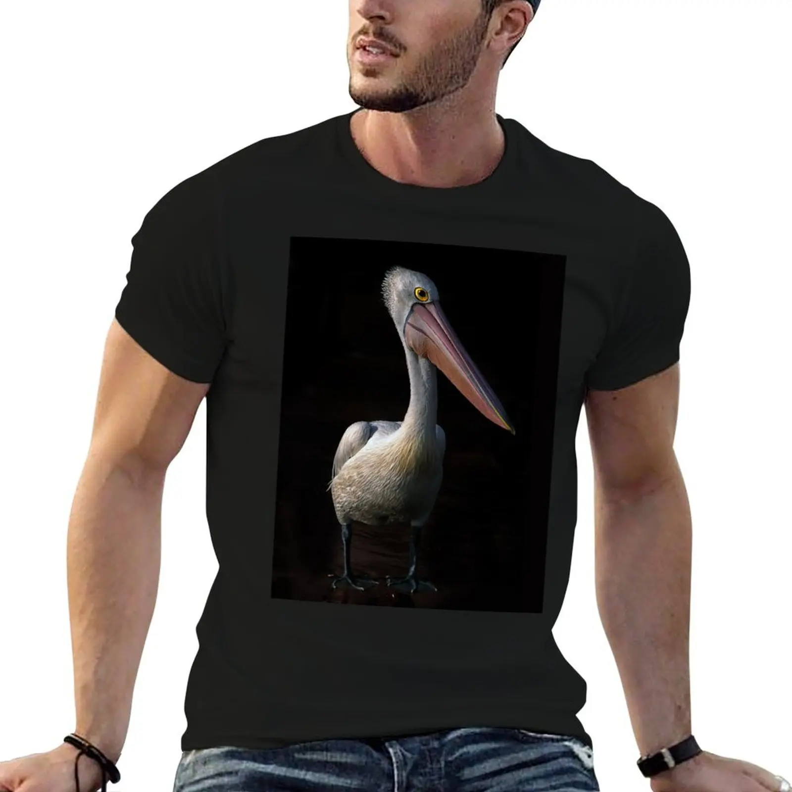 Pelican portrait T-Shirt t shirt man designer man t shirt designer t shirt man luxury T-shirt