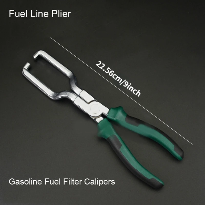 1PC Fuel Filter Calipers Gasoline Pipe Fittings Special Clamp Rubber Handle Fuel Hose Pipe Buckle Removal Pliers