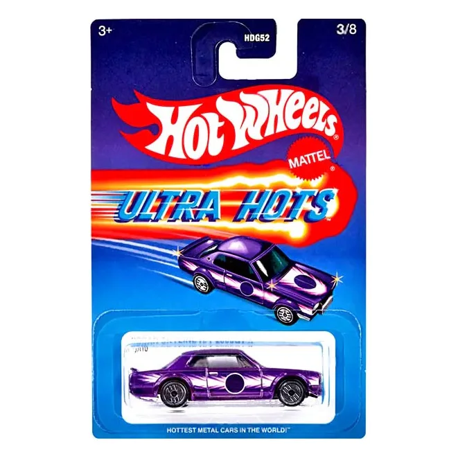 Hot Wheels Car Model Ultra Hot Series Neon Speed Car Hdg52 Collected Alloy Hot Sports Car Model Room Ornament Birthday Gift Toys