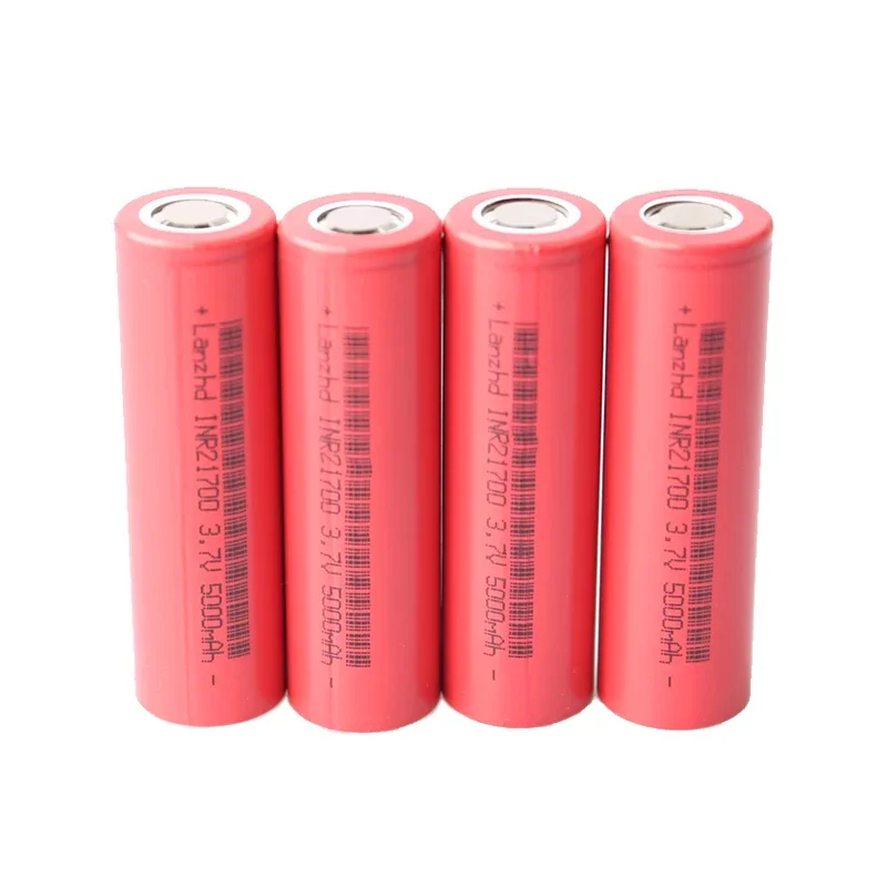 

4PCS 25A 21700 battery 3.7V 21700 5000mah 5C lithium Li-lon batteries for Toy tools flashlight mobile battery