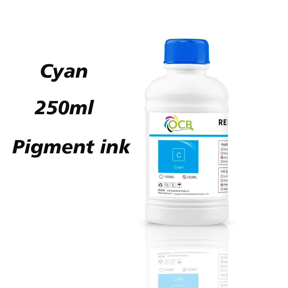 Imagem -03 - Tinta Pigmentada para Impressora Jato de Tinta Tinta de Recarga para Canon Pfi 120 320 307 707 Tm200 Tm200 Tm-205 Tm300 Cores