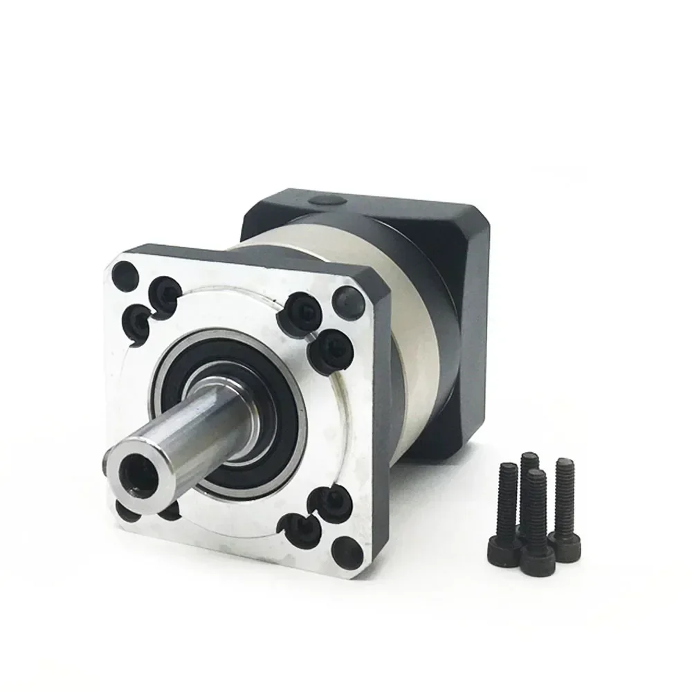 Nema23 Planetary Reducer Gearbox 6.35/8/9.525/11/14mm Input 14mm Output Ratio 4:1-100:1 for 200W 400W Servo Motor