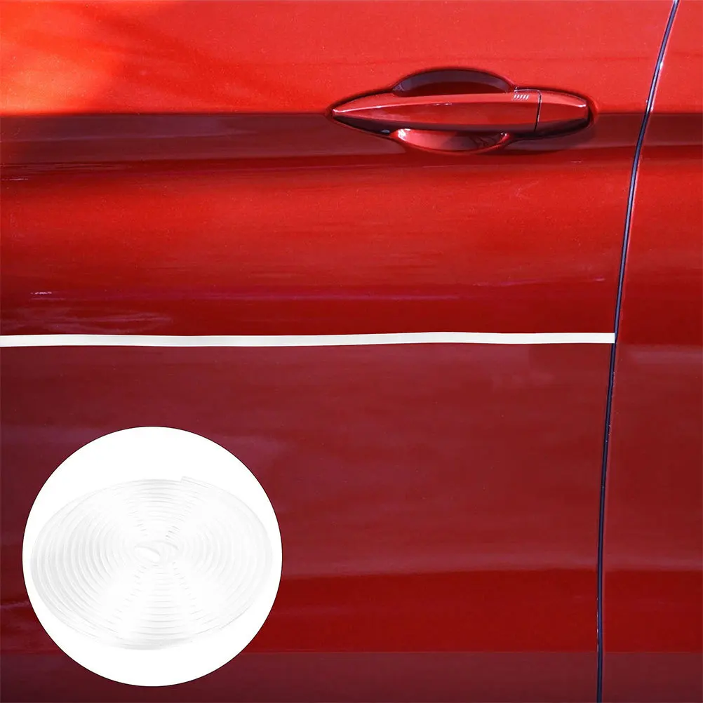 

2Pcs Car Door Edge Trims Rubber Self-Adhesive Protection Trim Molding Automotive Accessories Car Door Protector