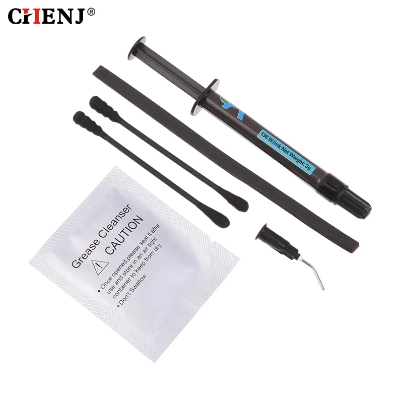 1Pc 1g/3g/5g LK-128 Liquid Metal Thermal Paste CPU GPU Graphics Card CPU Laptop Cooling Conductive Silicone Grease Sheet