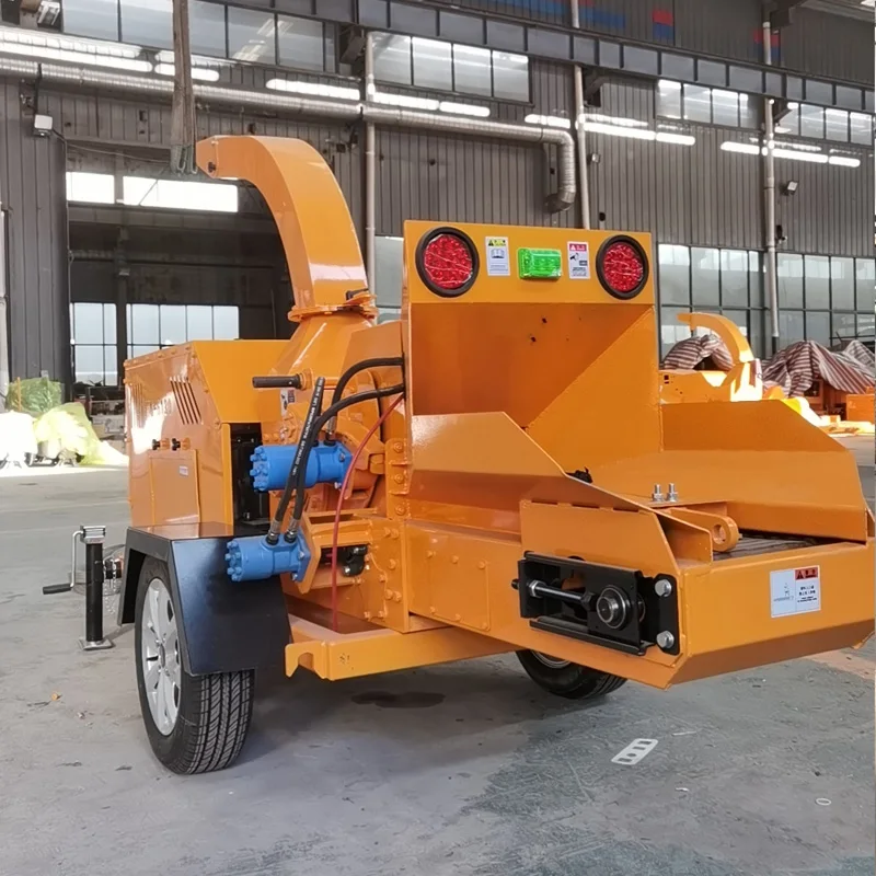 2025 آلات الغابات بالديزل، آلة تقطيع الأشجار الهيدروليكية، مطحنة الجذع، تقطيع الخشب الصناعي