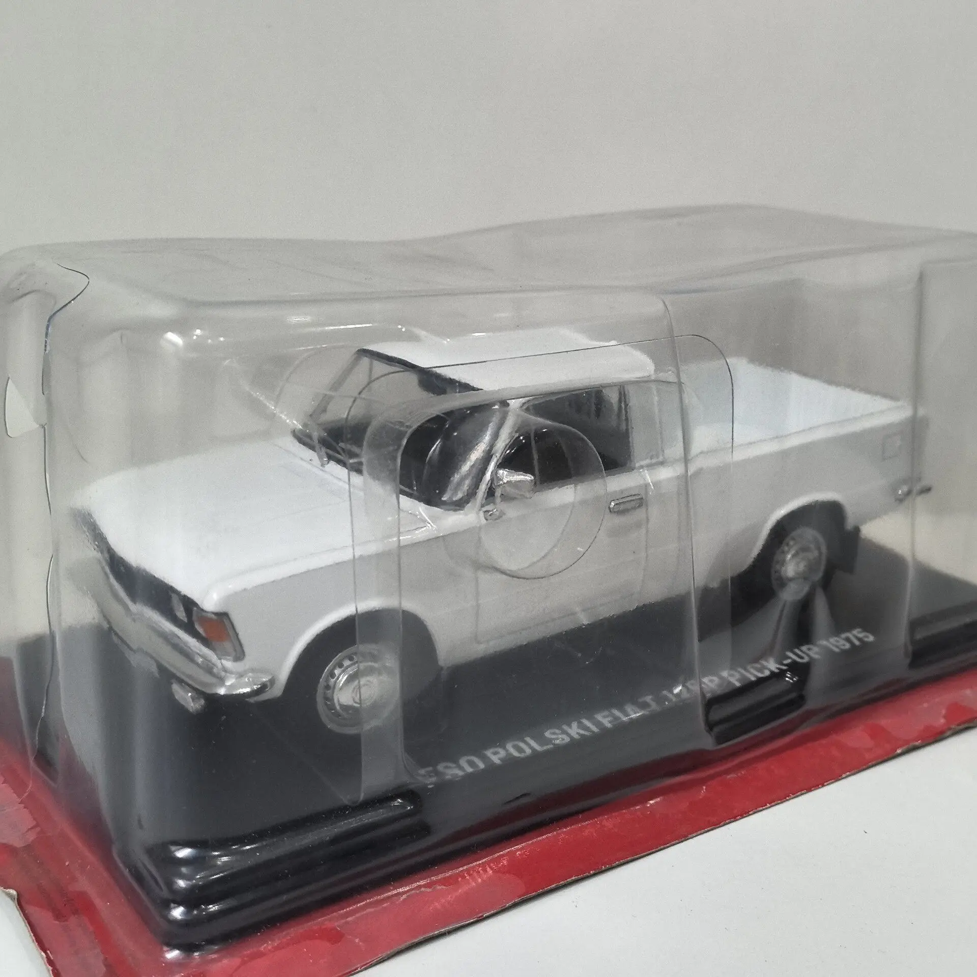 Box Cracking Diecast IXO 1/24 Scale FSO POLSKI FIAT 125P PICK-UP 1975 Q8 Alloy Car Model