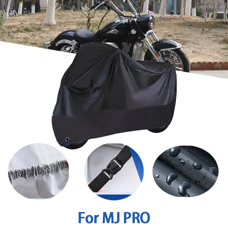 

Полный чехол для мотоцикла MJ PRO, автомобильный чехол на открытом воздухе, защита от солнца, пыли, без ушей, утолщенный оксфордский чехол, аксессуары