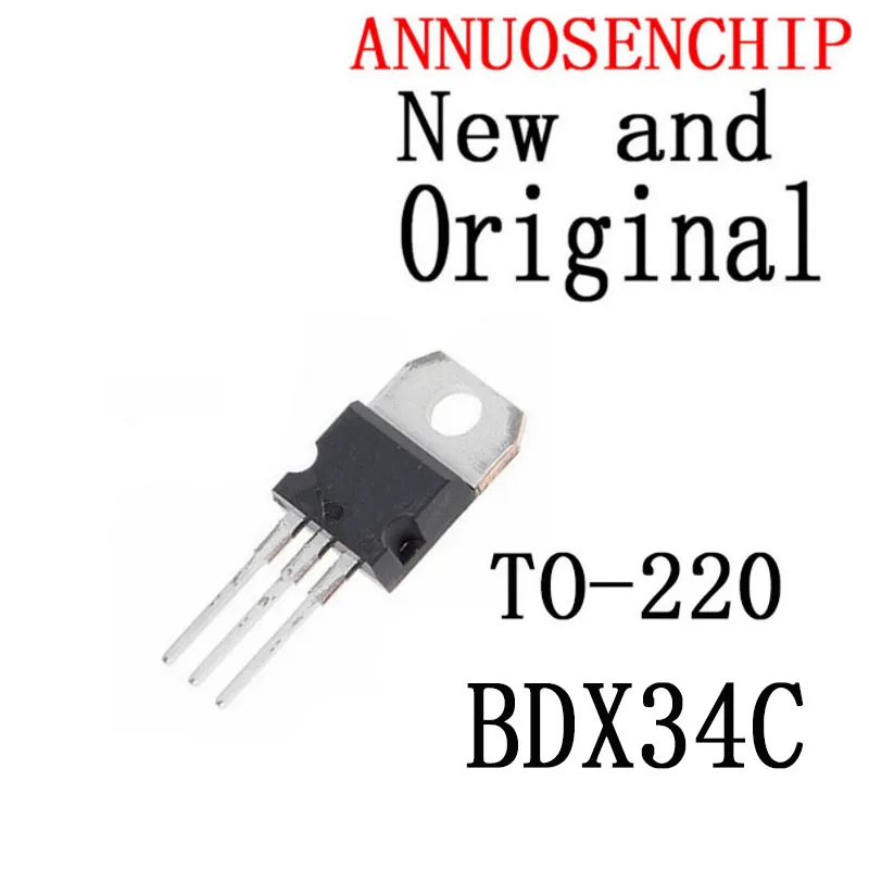 10PCS New and Original TO-220 BDX34 TO220 Complementary Darlington Transistors BDX34C