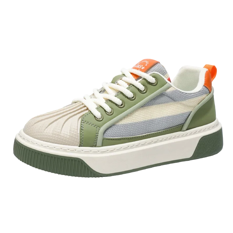 

Fipatbu Men's Casual Sports Shoes Multi-Color Lace-Up Fashion Sneakers Comfortable Student Sports Footwear