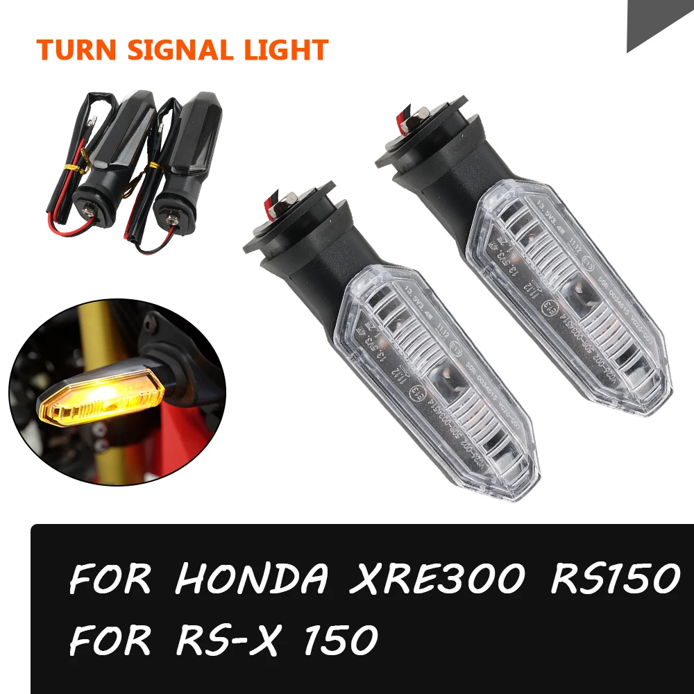 Светодиодный поворотник, фонарь для HONDA XRE 300, светильник RS150 RS, RS-X150 RSX 150 XRE300, индикатор для мотоцикла, фонарь