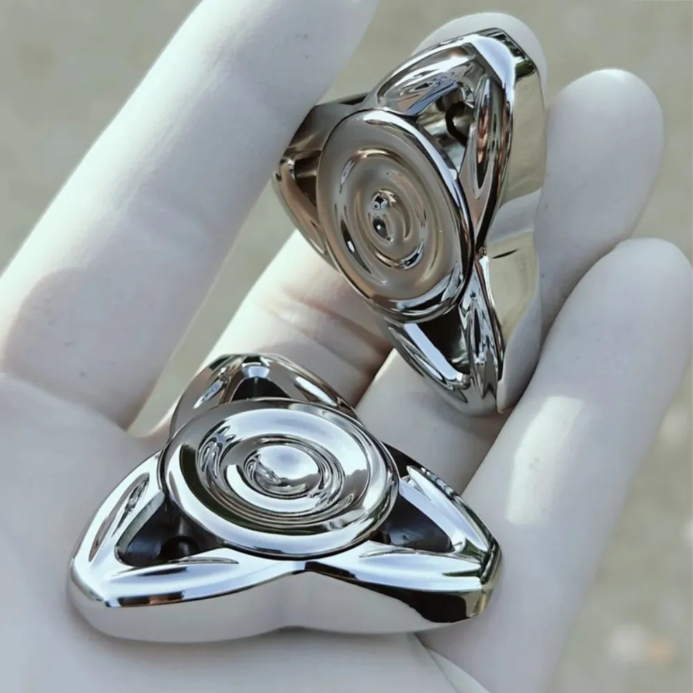 Ry EDC YUN Fidget Spinner Stainless Steel Zirconium Handling Feel Gyro Anxiety Relief Gadgets Fidget Toys Metal
