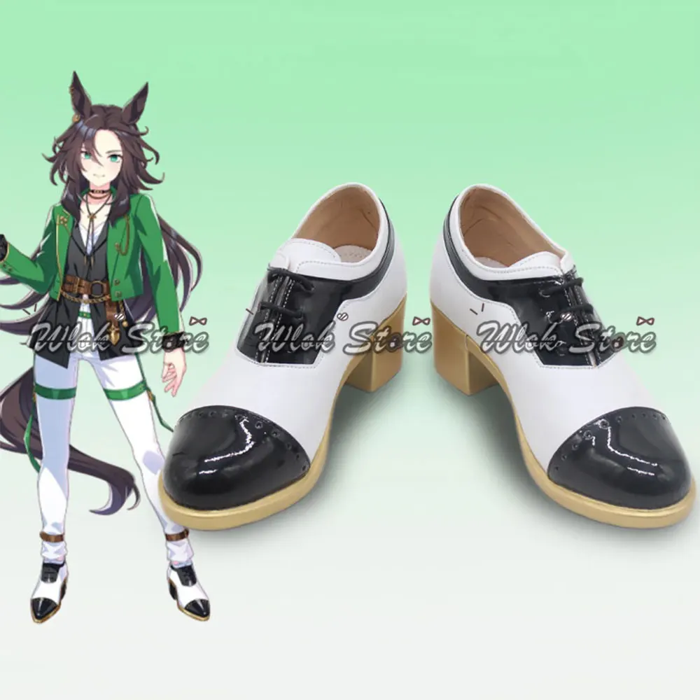 Umamusume Pretty Derby Symboli Kris S zapatos de Cosplay hombres mujer zapatos personalizados Anime fiesta de Halloween carnaval zapatos de juego de rol