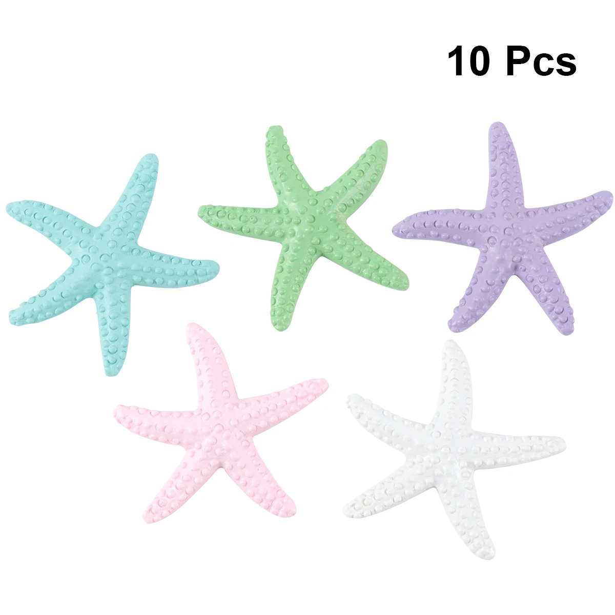 

10pcs Decorations Durable Safe Aquarium Fish Star Decor Tank Ornament Kids Toys Star Decor Pet Supplies