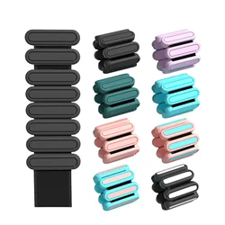 Wrist Ankle Weights Set of 2 (1lb Each) for Women, Adjustable Silicone Wrist Bangles Pilates Weights Bracelet, Heavy Duty Fasten