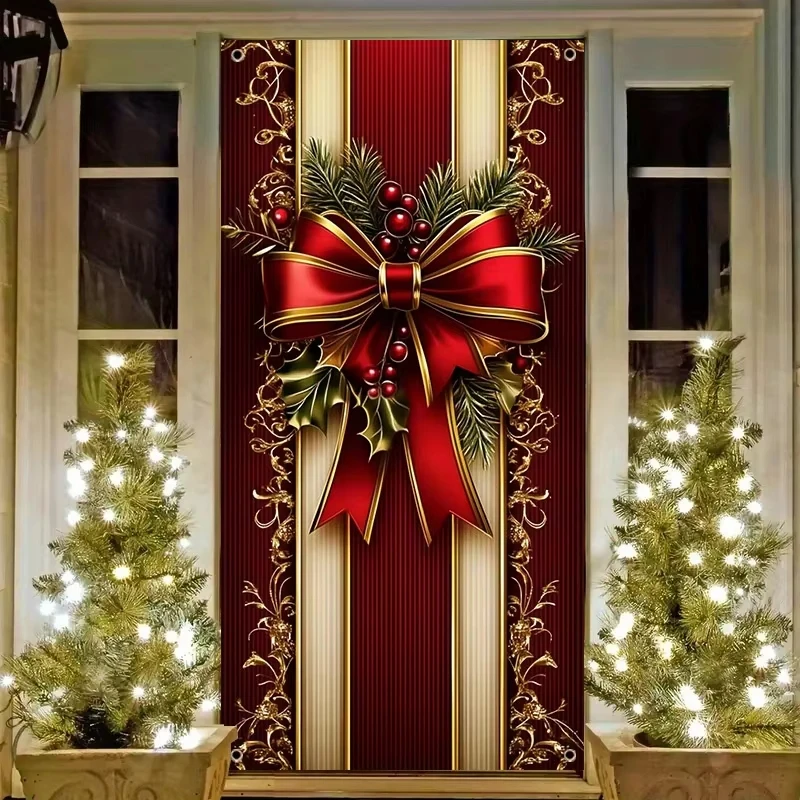 Christmas flag Winter Holiday Art Print Wall Hanging, Wall Blanket for Dorm Bedroom Streaming Background Home Part Decor Gift