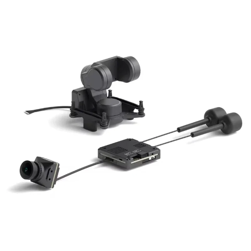 ชุดกล้อง CADDX Walksnail Avatar HD Pro + GM1/GM2/GM3 FPV Gimbal - 1080P/120fps 22ms 4km 160 ° อุปกรณ์เสริม FOV Head Tracking Gyroflow สำหรับ RC FPV