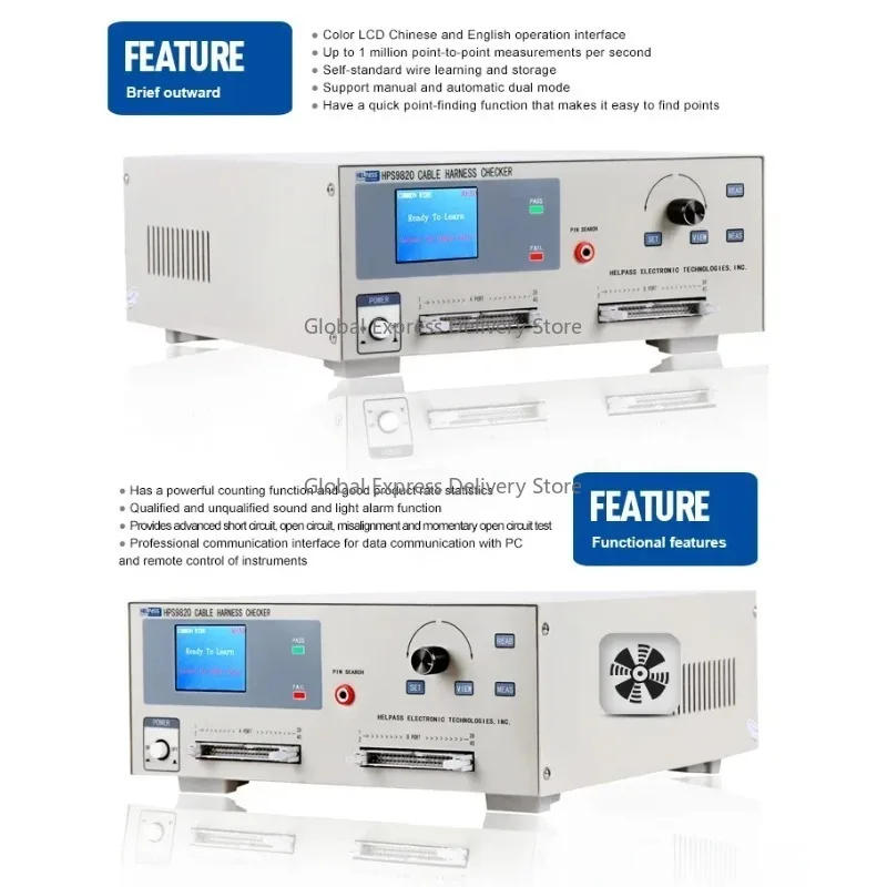 Cablaggio ad alta precisione HPS9820, cablaggio elettrico universale