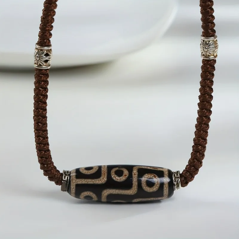 

Natural Tibetan Pendant, Classic Fashion Versatile Ethnic Style Necklace Jewelry