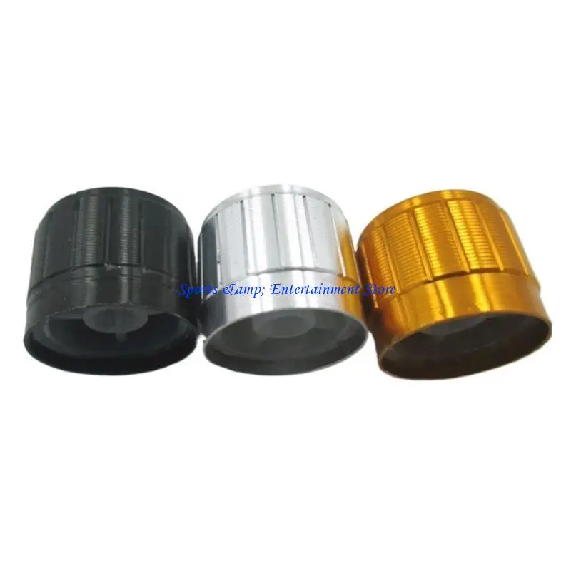G7NF 10Pcs Aluminum Alloy Potentiometer Knob Replacement Volumes Control Rotary Knob