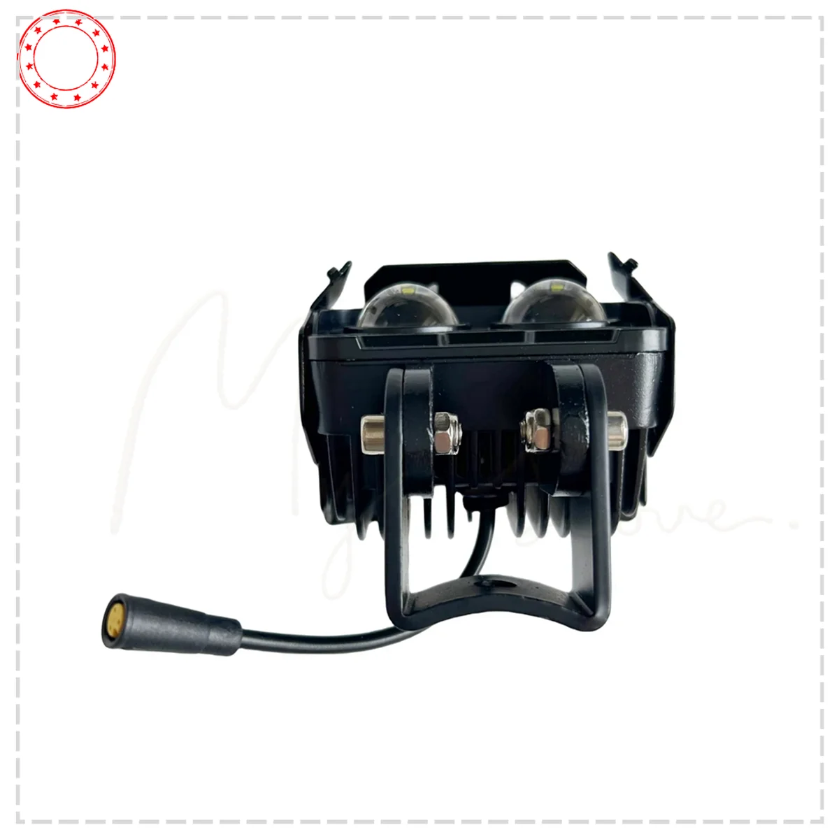 

Лучшее качество для Kugoo Kukirin G3 PRO, фара для электрического скутера, лампа на руль, передняя светодиодная лампа, сменные аксессуары