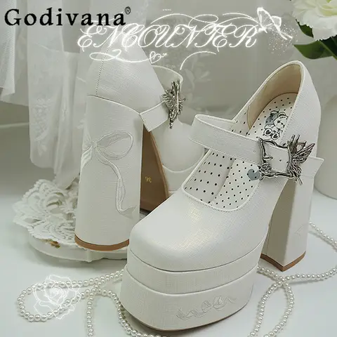 8 best sales Mary Jane-platåskor - №4