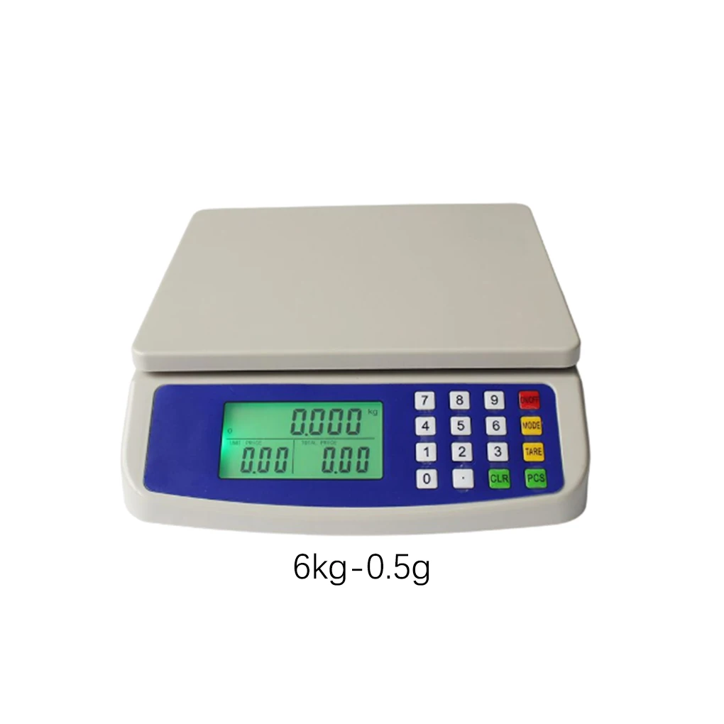 40KG/1G Precision Digital Scale LCD Display Electronic Balance Plastic Weight  Scales Kitchen Commercial Shop Measurable Tool