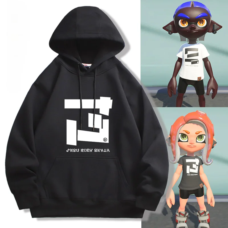 

Splatoon 3 Hoodie Women Men Hooded Sweatshirt Streetwear Oversized Long Sleeve Fashion Harajuku Pullovers Clothes for Teens