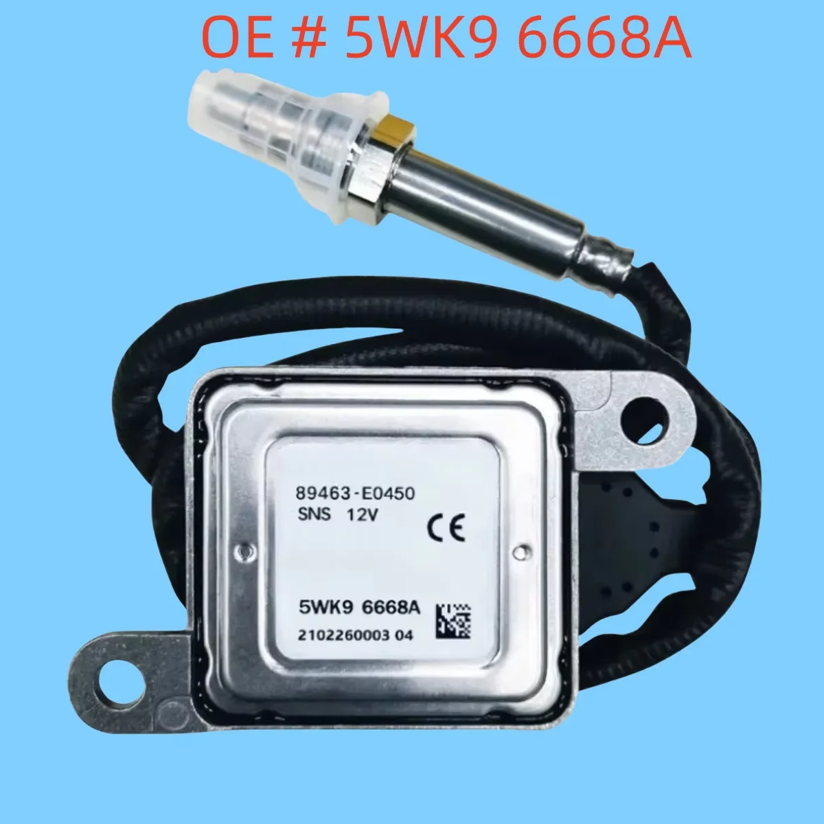

High quality Brand New 5WK9 6668A 5WK96668A Nox Nitrogen Oxide Oxygen Sensor For Hino