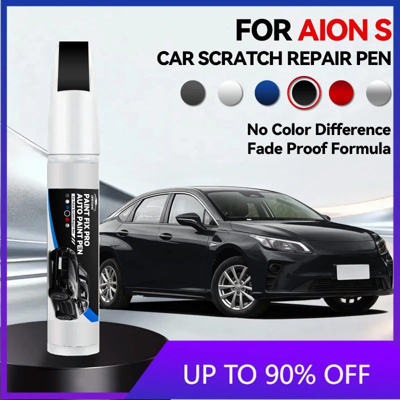 

Карандаш-корректор для подкраски GAC AION S 1990-2026, кисть для ремонта краски, средство для удаления царапин, аксессуары для авто, черный, белый