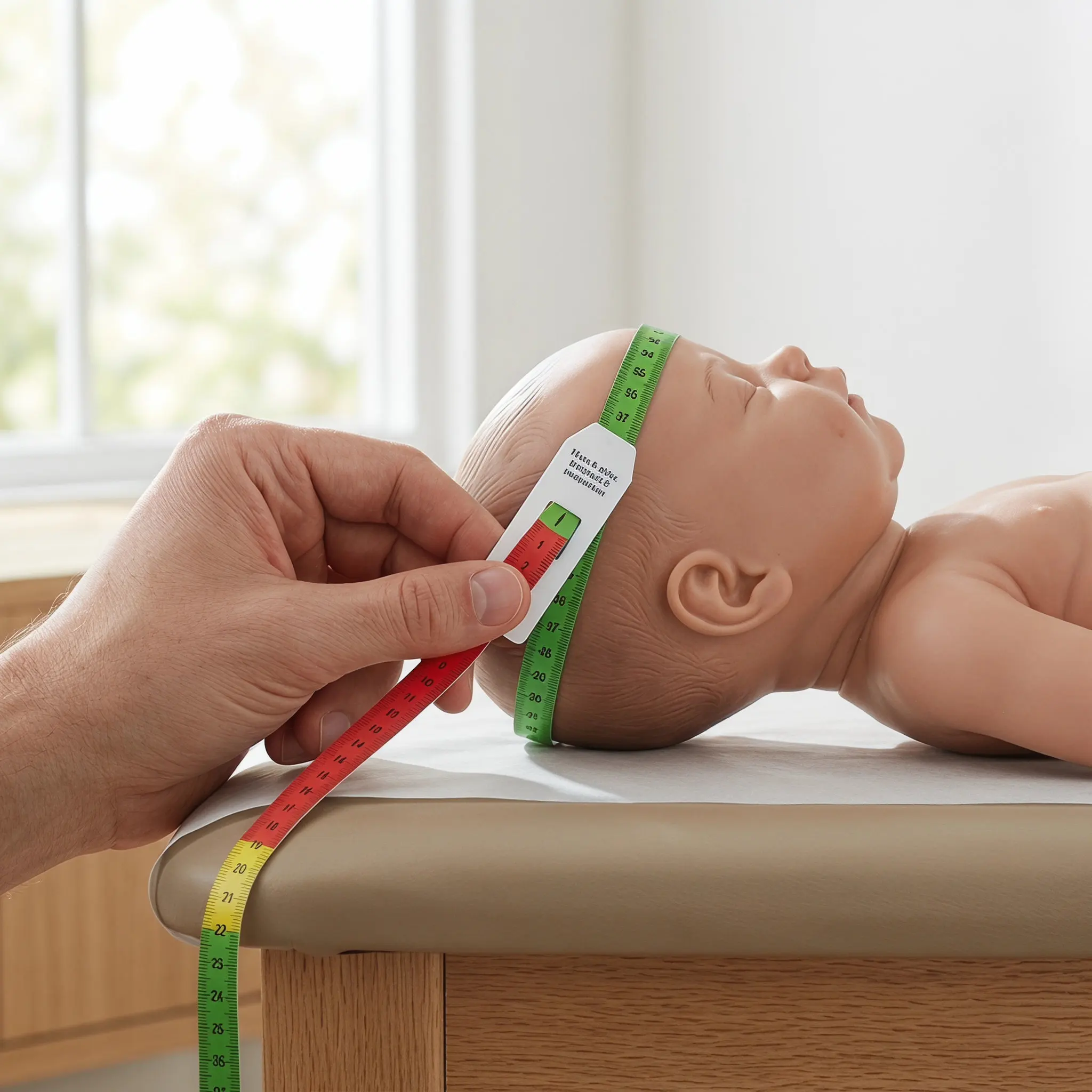 Head Measuring Tape 3 Piece Retractable Flexible Body Measurement Ruler for Kids Arm Muscle Sewing Clothes