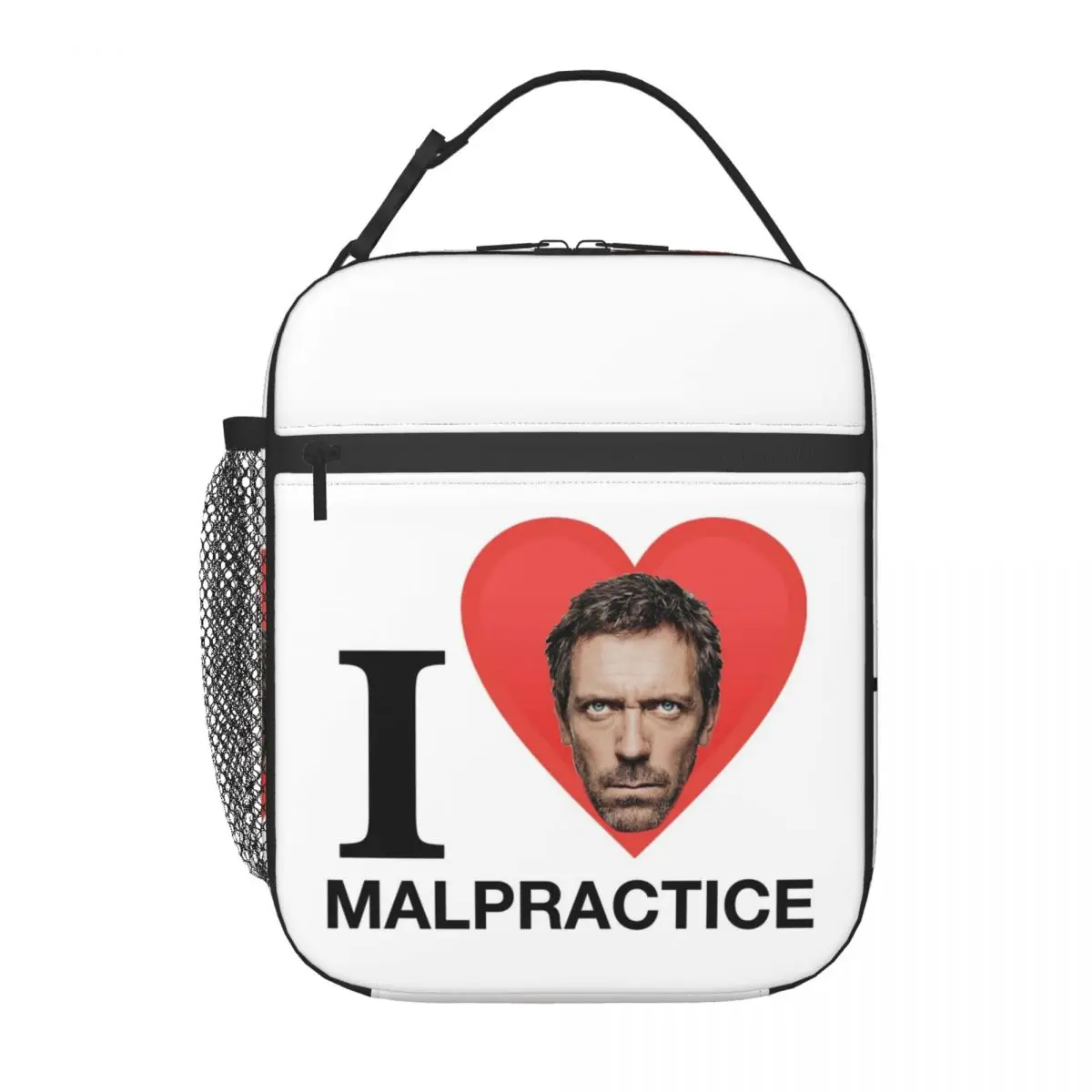 

Термосумка для обедов House MD Malpractice Enthusiast Merch: изолированная сумка для еды для женщин и детей, портативный термоконтейнер для ланча