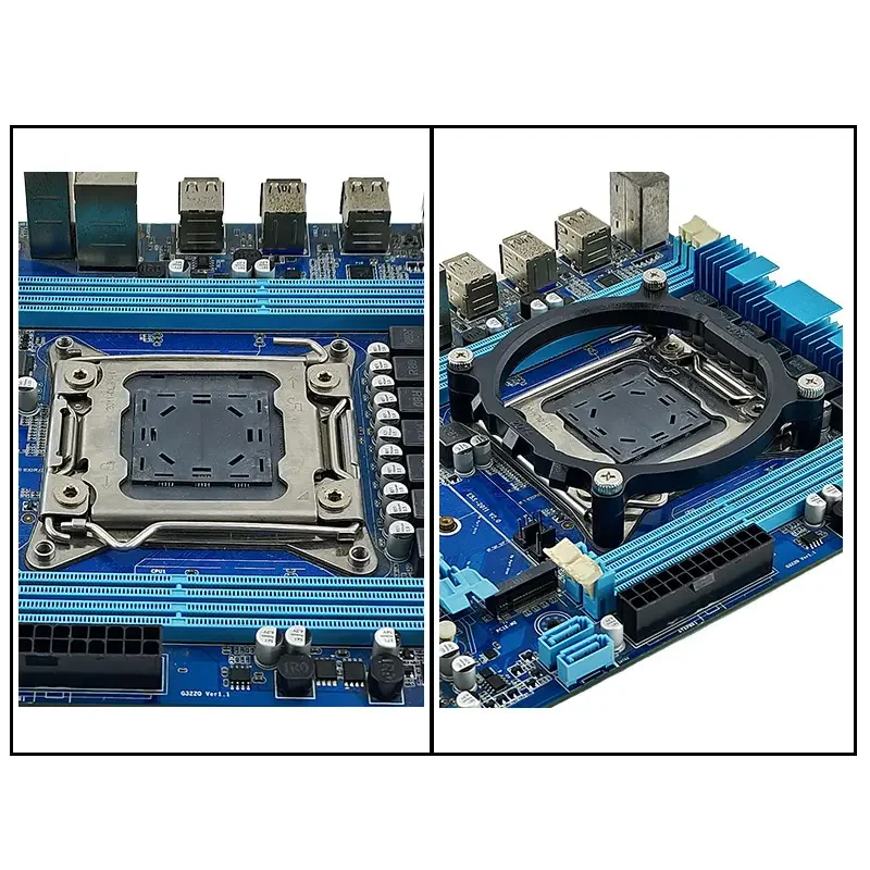 Cooler Base Universal Aluminum Radiator Cooler Base Mounting Bracket for CPU Water Cooling System Black