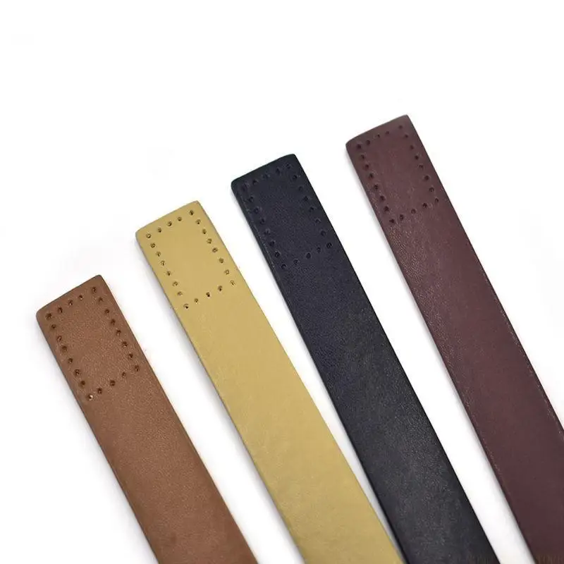 

X90D Fashion New PU Leather Handbag Shoulder Handle Straps Long Shoulder Strap for DIY Handmade Woven Bag Accessories