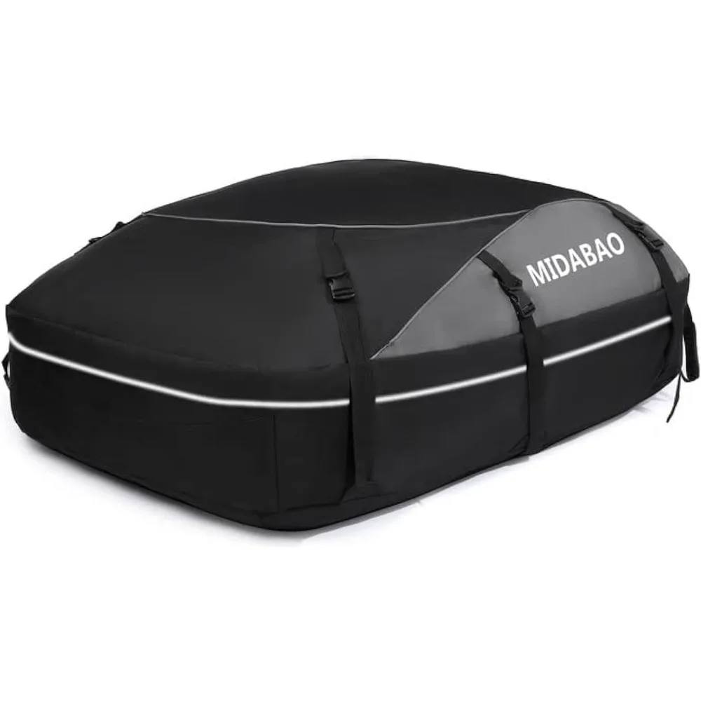 

20 Cubic Waterproof Duty Car Roof Top Carrier-Car Cargo Roof Bag Car Roof Top Carrier - Waterproof & Coated Zippers- includes A