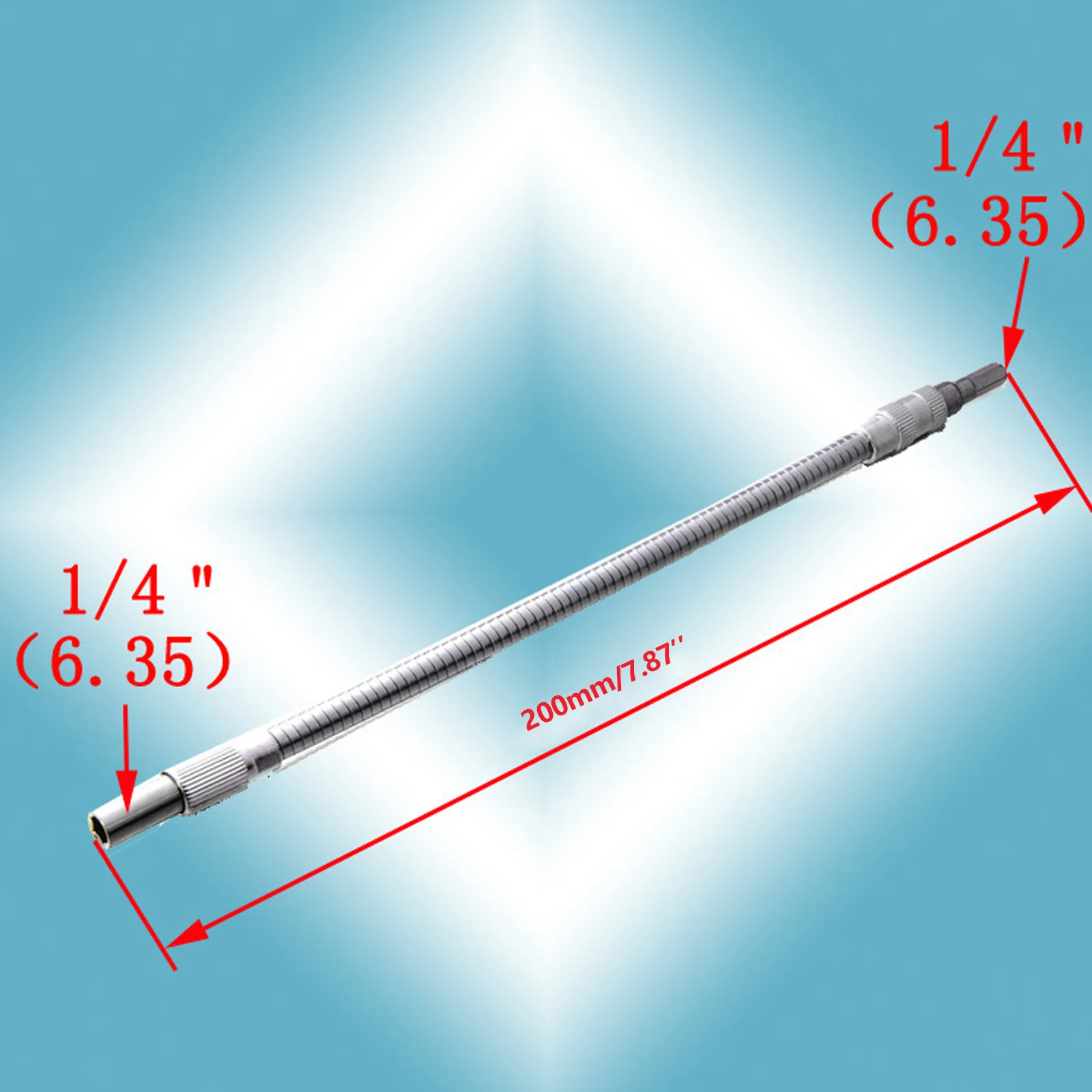 Multi-drill Screwdriver Bit Snake Flexible Hose Cardium 200 300 Mm Connection Soft Metal Extension Rod Link Tool