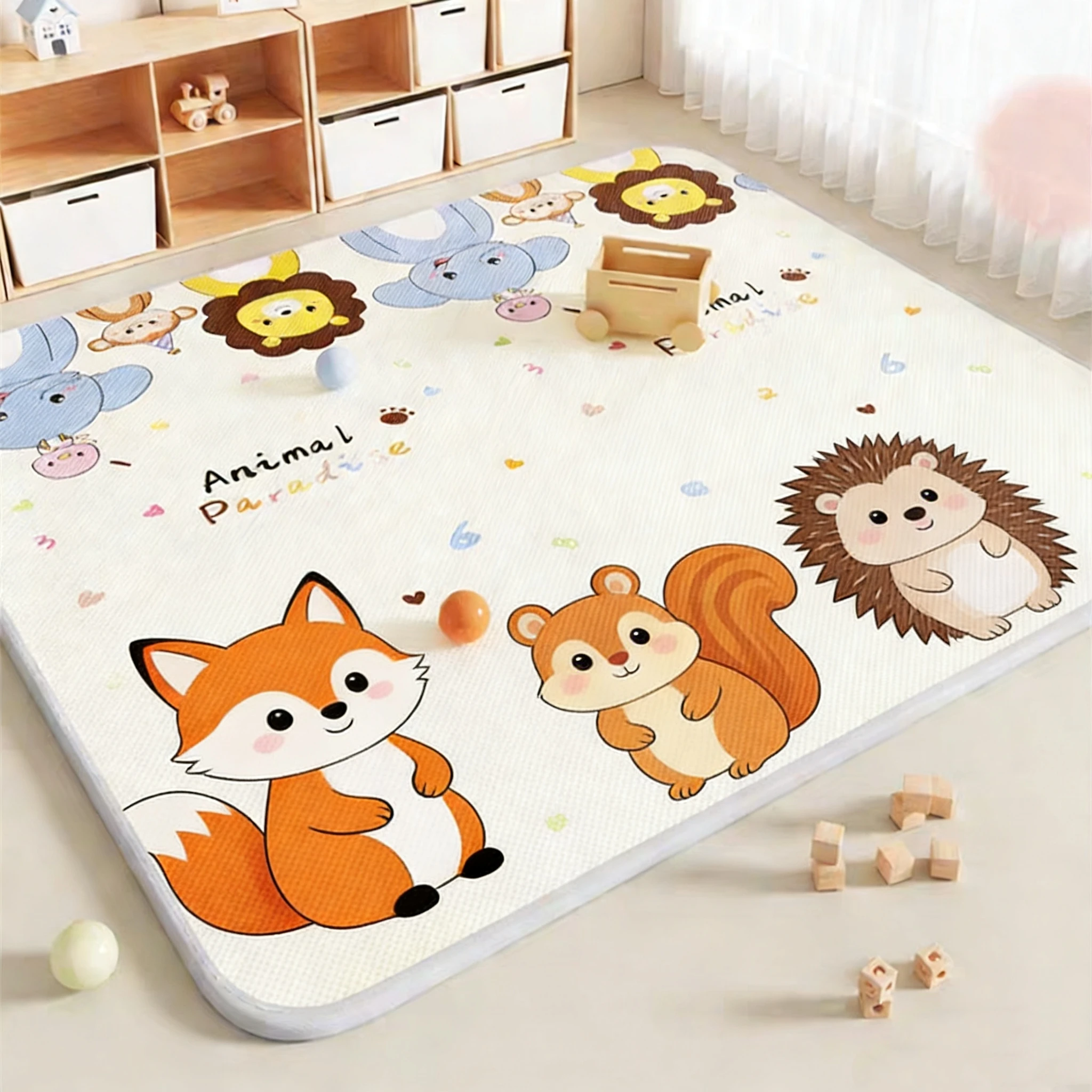 

Non-toxic 5 sizes to choose High-qualit Baby Activity Gym Baby Crawling Play Mats Carpet Baby Game Children's Safety Mat Rug