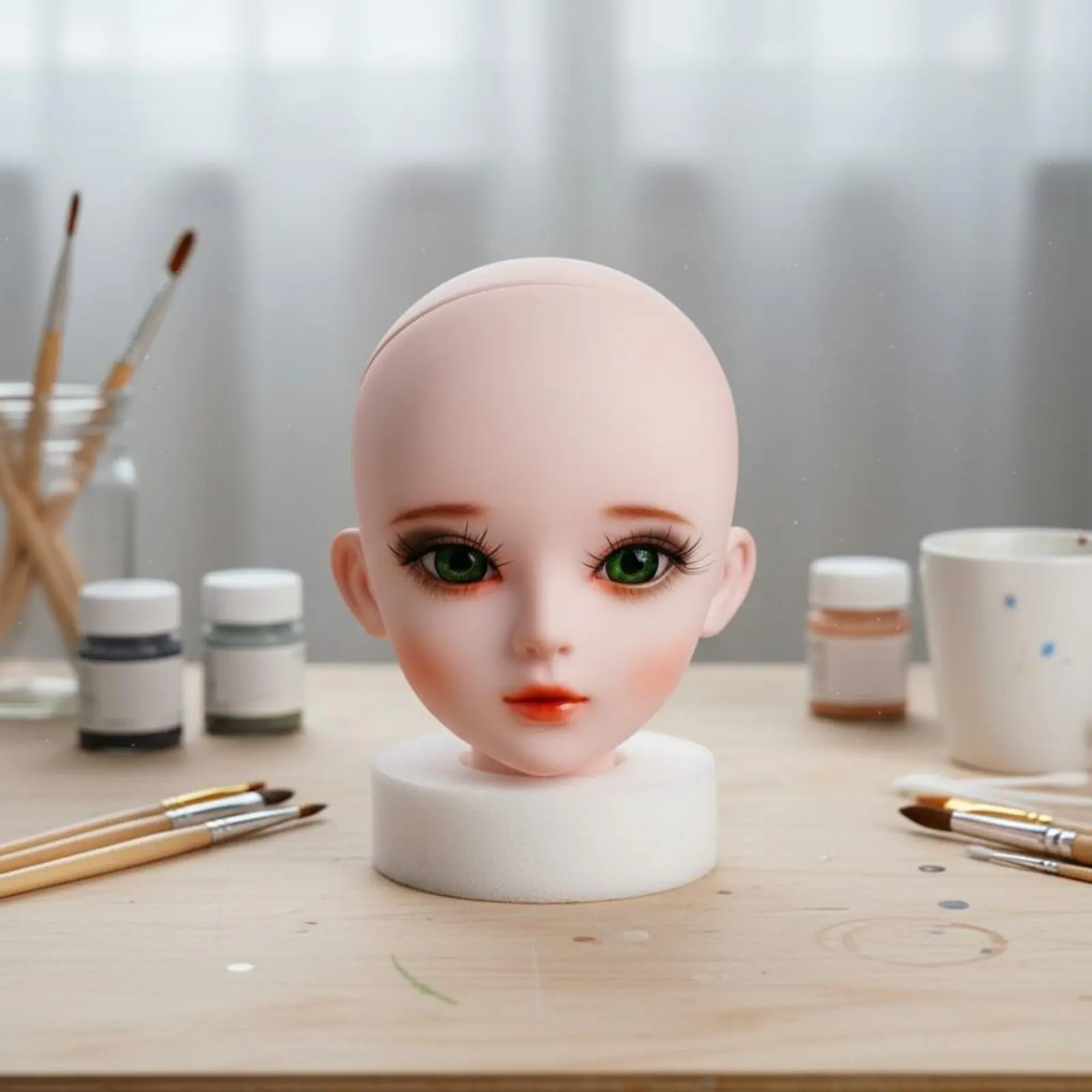 Articulated-Jointed Doll Frame Customizable 1/3 Scale BJD DIY Makeup Practice Doll Interchangeable Parts Poseable Art Mannequin