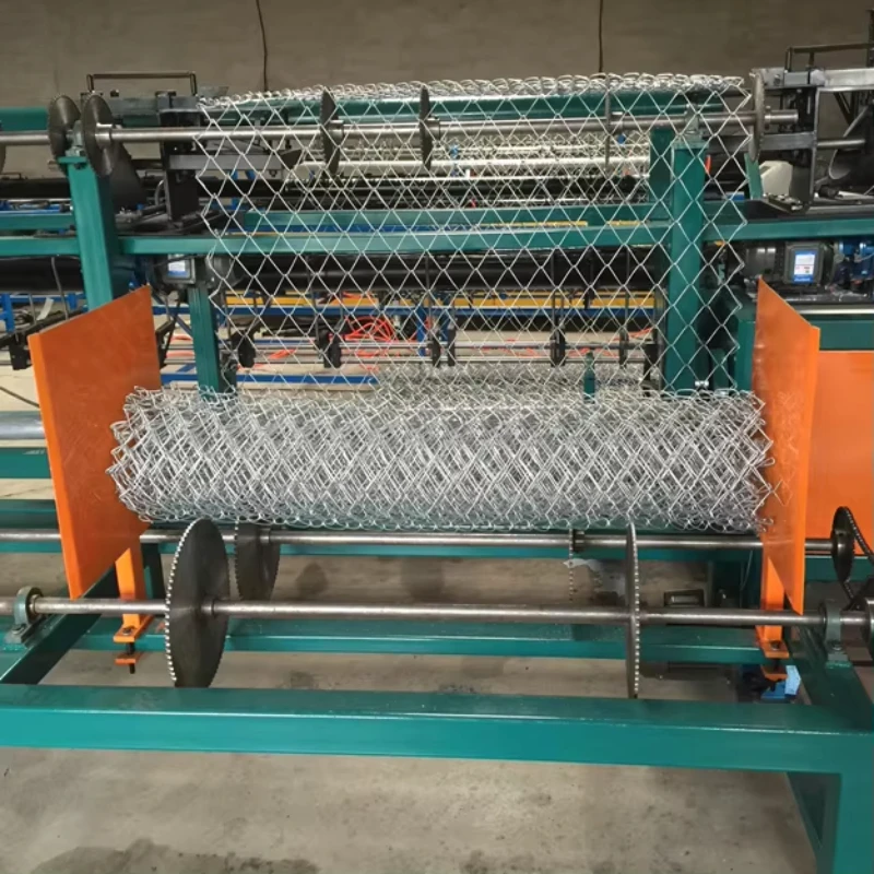 Economical Semi Automatic Chain Link Fence Machine Wire Mesh Making Machines High Performance at Competitive Price