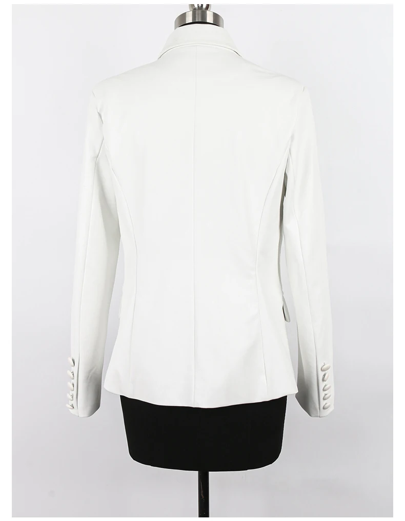 Lautaro Spring Stylish Short Pink Soft Pu Leather Blazer Long Sleeve Slim Fit Luxury Jackets for Women 2022 Elegant Fashion 5xl